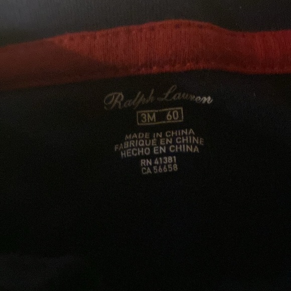 Polo Ralph Lauren One Piece Outfit for Baby with Multicolor polo logo size 3m - Picture 2 of 2